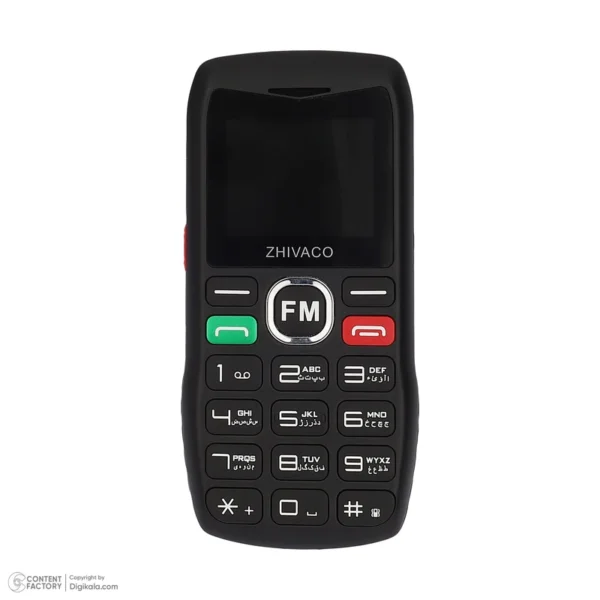 گوشی موبایل ژیواکو مدل F121 دو سیم کارت ظرفیت 32 مگابایت