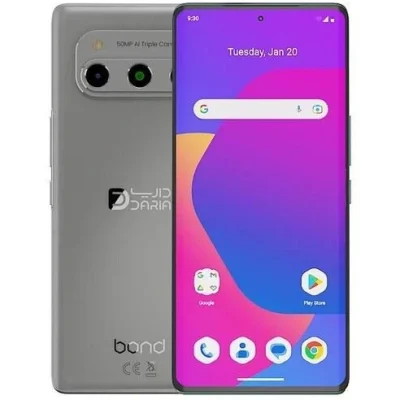 موبایل داریا مدل bond 5G دو سیم کارت ظرفیت 256 گیگابایت و رم 8 گیگابایت Daria bond 5G Dual SIM 256GB And 8GB RAM Mobile Phone