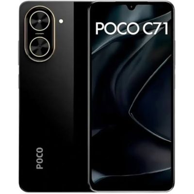 گوشی موبایل پوکو مدل C71 ظرفیت 128 گیگابایت رم 4 گیگابایت | ریجسترشده Poco C71 128GB 4GB RAM Dual SIM Mobile Phone